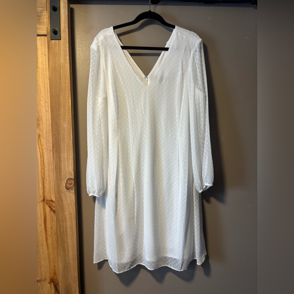 INC International Concepts Cream Dress